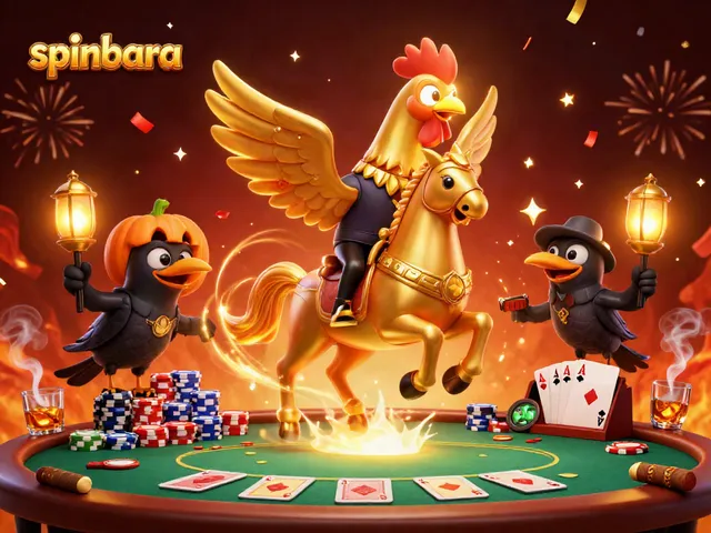 Experience thrilling gaming at Spinbara Casino with vibrant poker action and magical atmosphere.